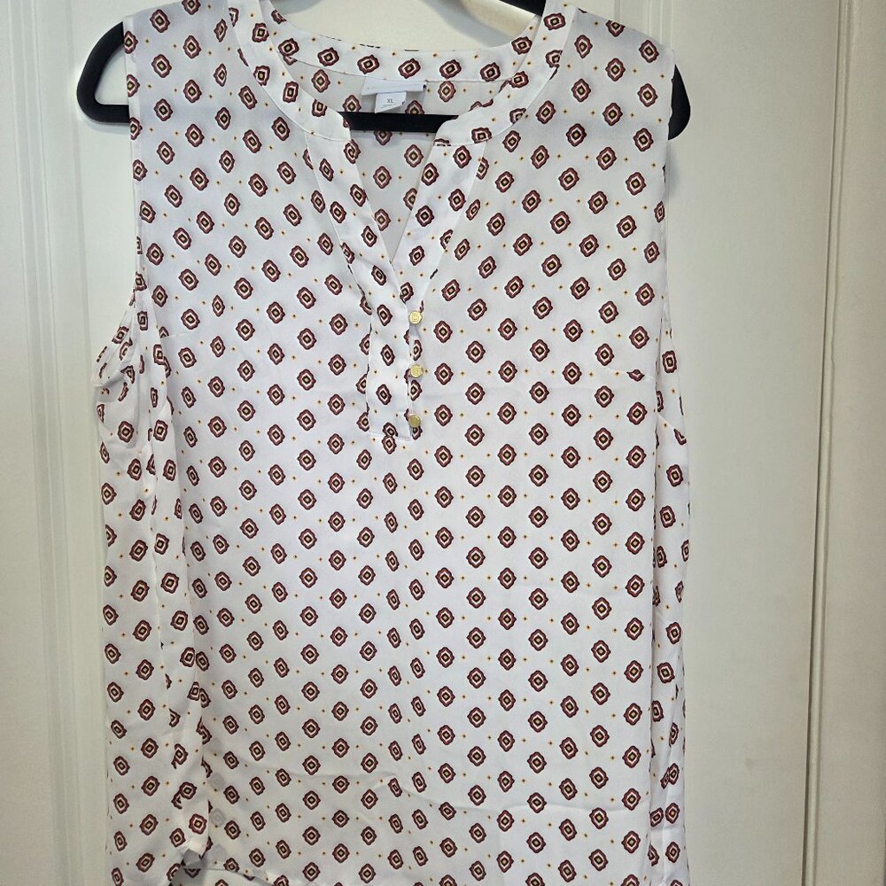 Liz Claiborne Sleeveless Blouse